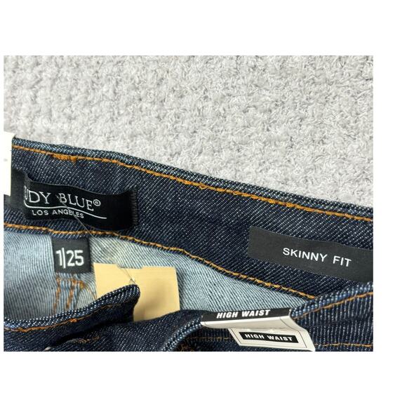 Judy Blue Women's Blue High Waist Skinny Jeans Size 1 NWT #62649 - Picture 3 of 3